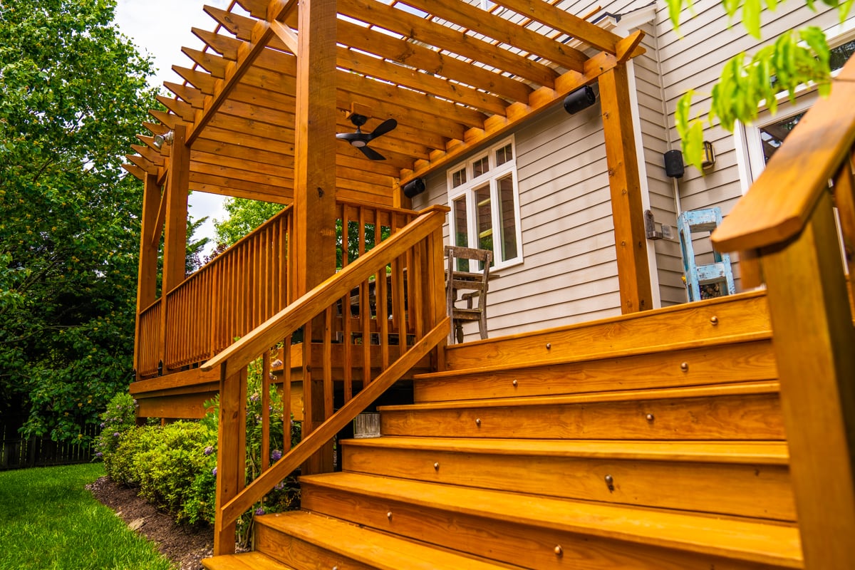 wood deck pergola 3